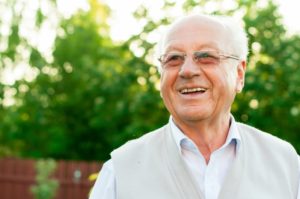 Smiling older man 